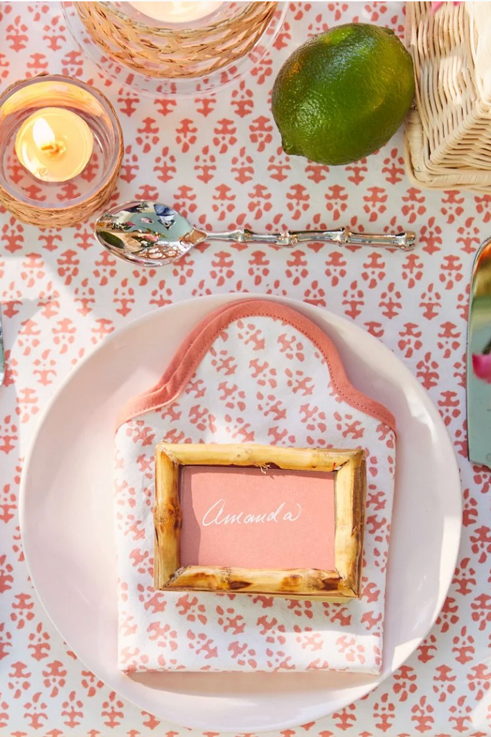 Amanda Lindroth for Chelsea House - Bamboo Placecard 2 x 3 Frames