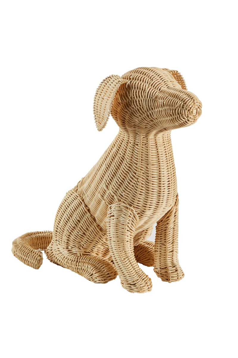 Potcake Wicker Dog