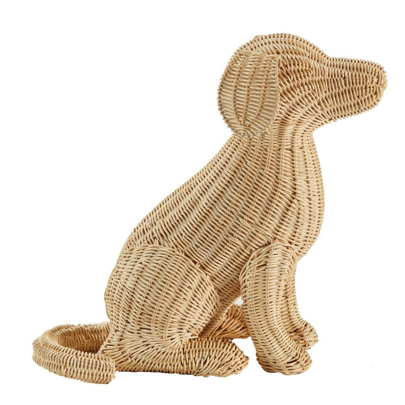 Potcake Wicker Dog