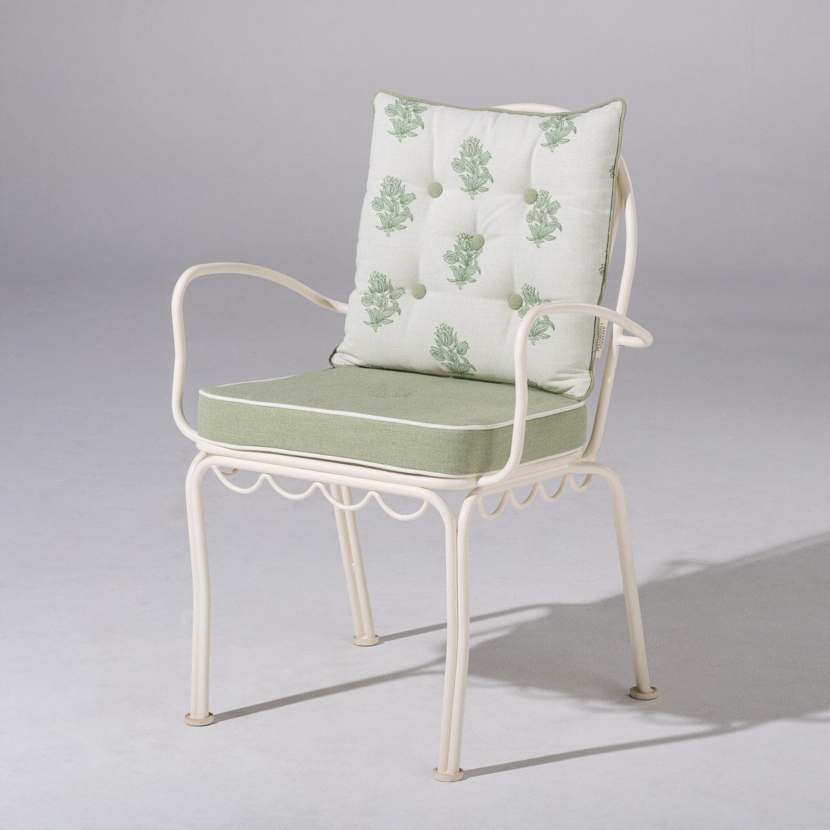 The Al Fresco Dining Chair & Cushion by Amanda Lindroth