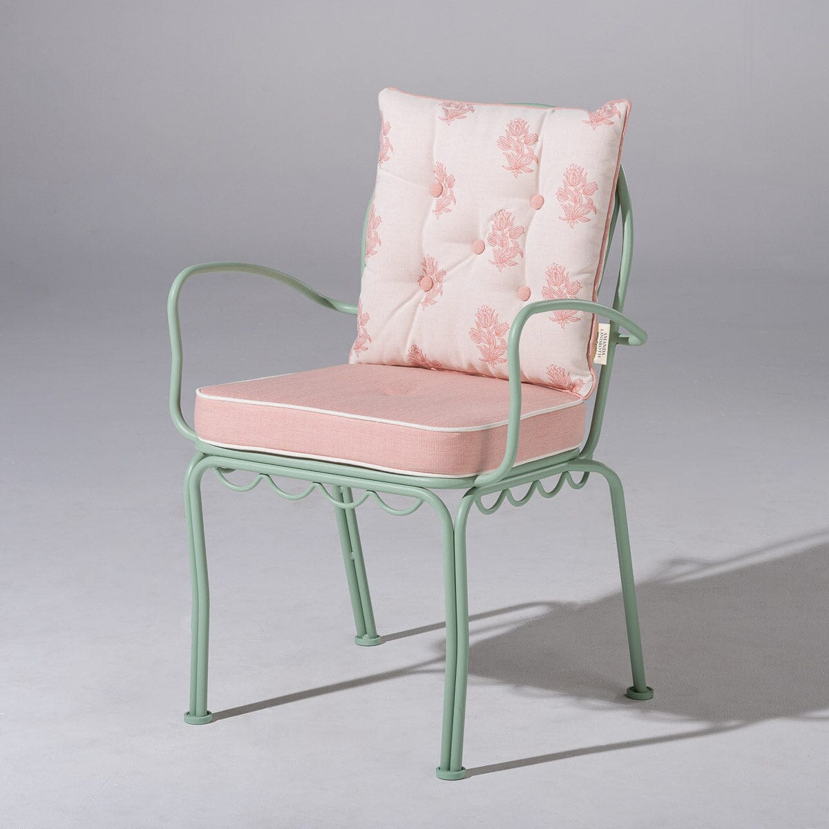 The Al Fresco Dining Chair & Cushion by Amanda Lindroth