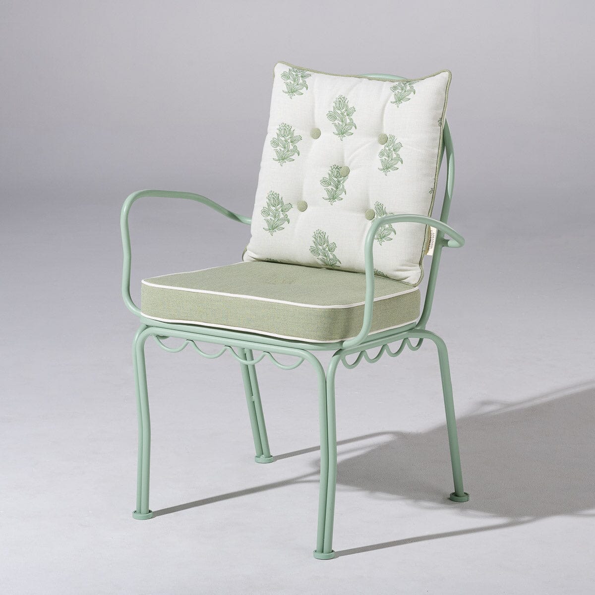 The Al Fresco Dining Chair & Cushion by Amanda Lindroth