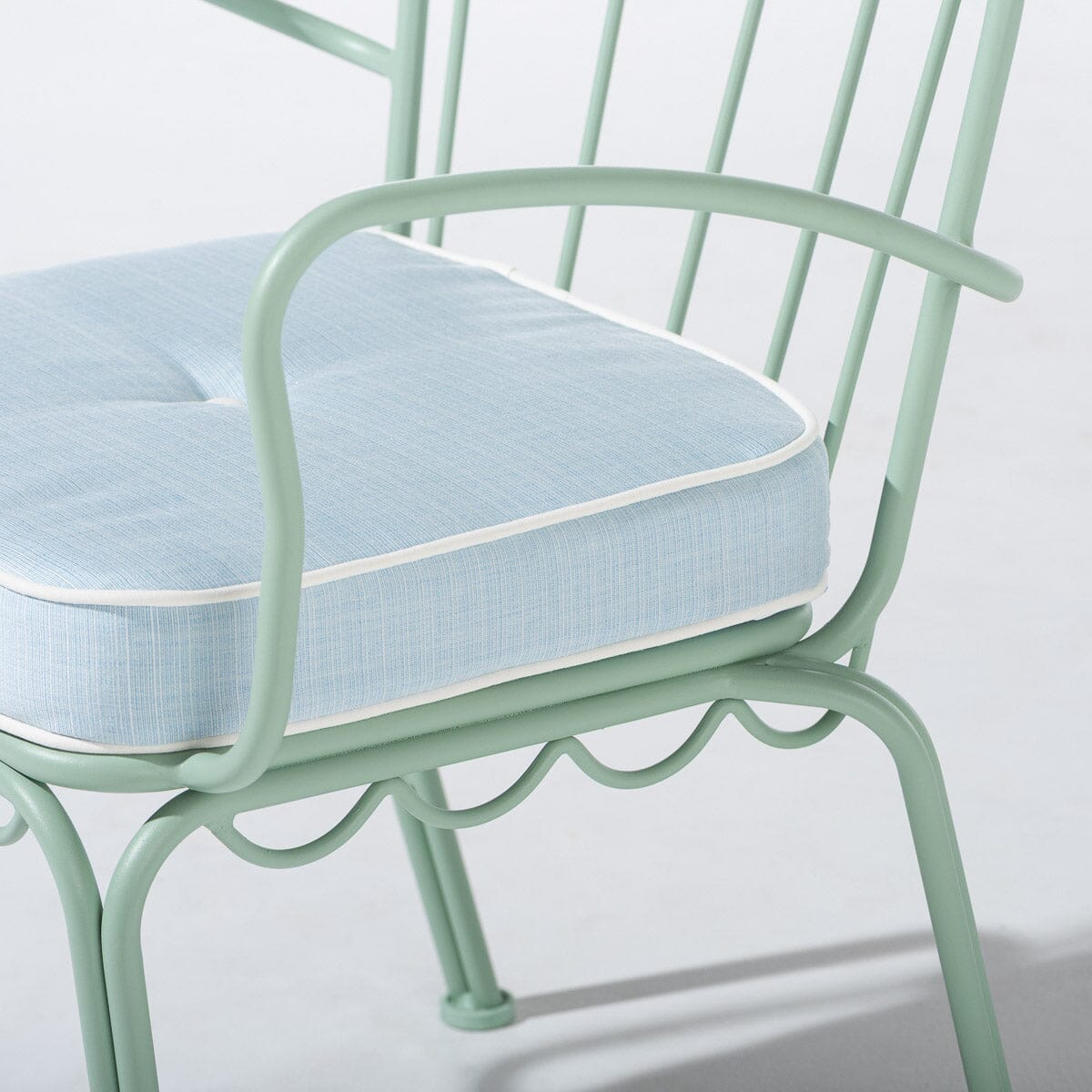 The Al Fresco Dining Chair & Cushion by Amanda Lindroth