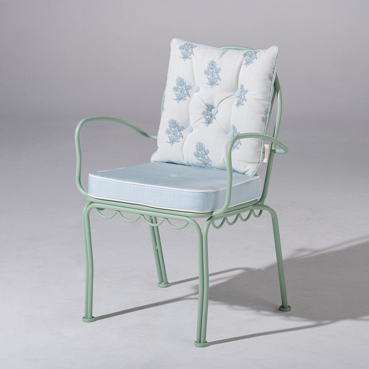 The Al Fresco Dining Chair & Cushion by Amanda Lindroth