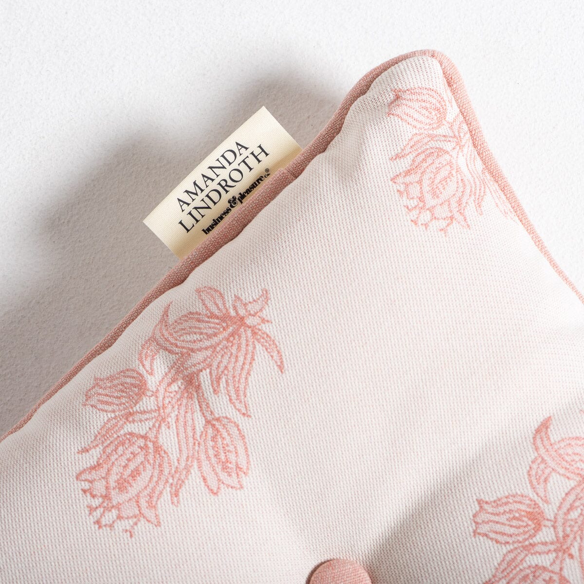 The Small Square Throw Pillow by Amanda Lindroth