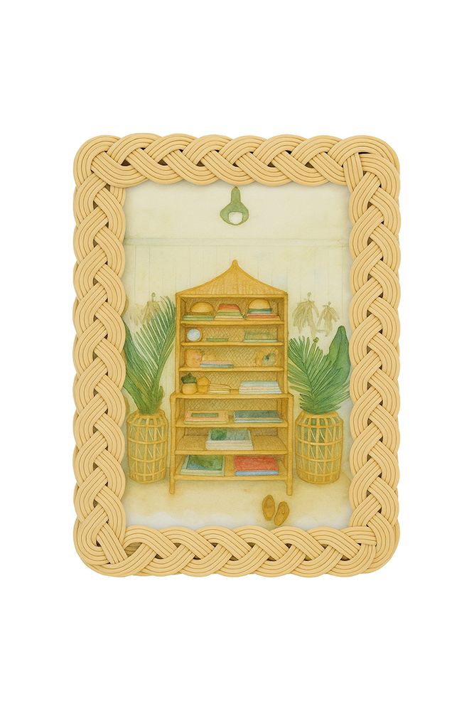 braided picture frames