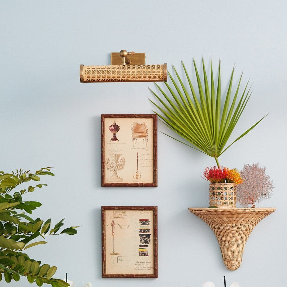 Caned Picture Light