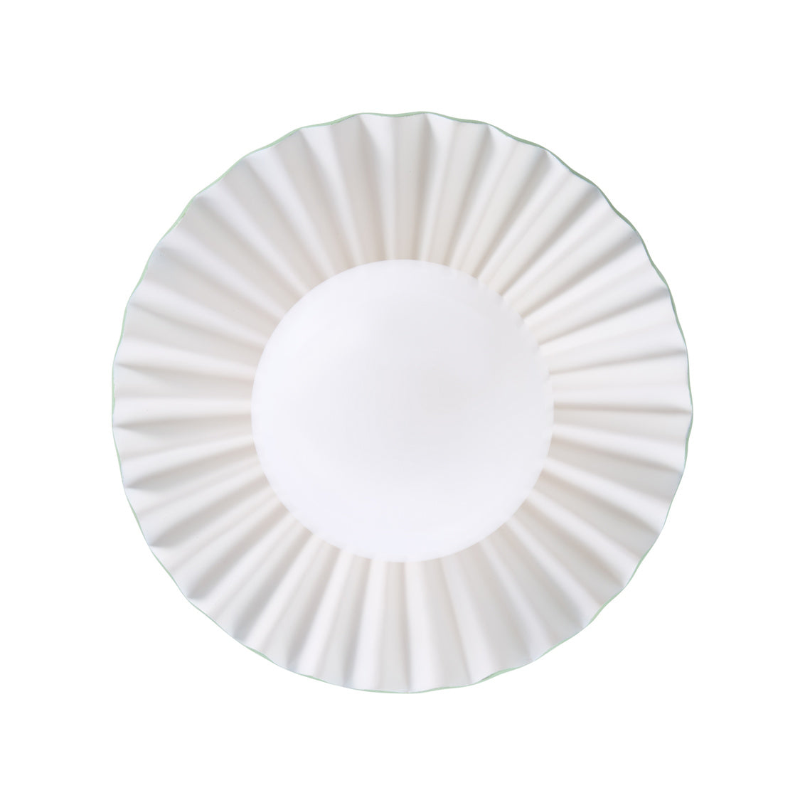 Fancy Ruffle Flush Mount