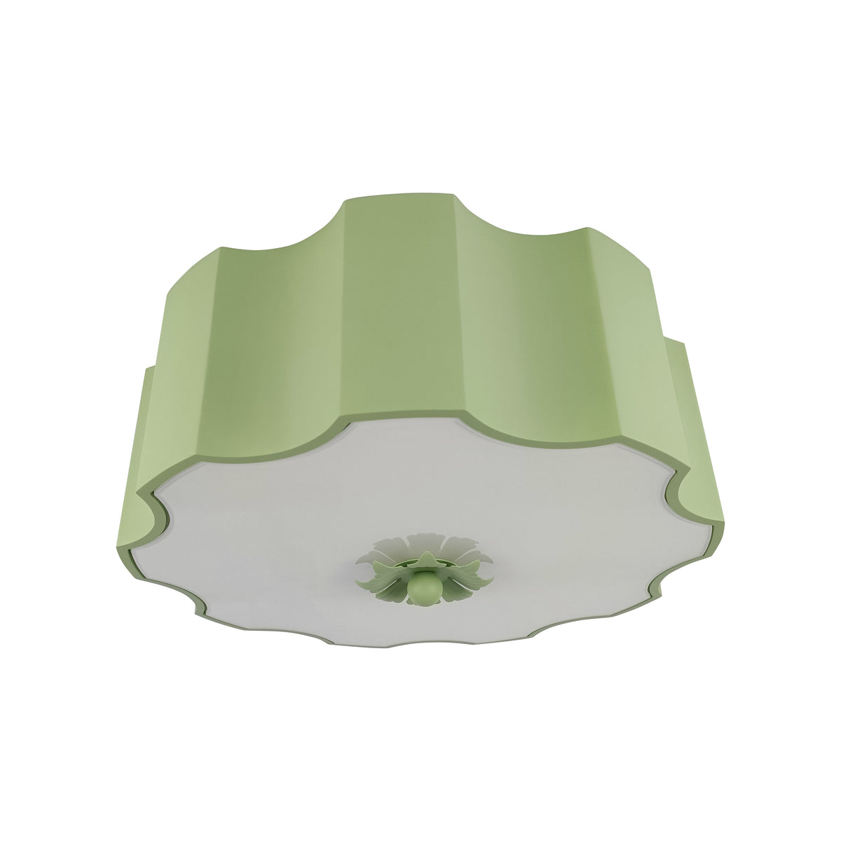 Fancy Wiggly Flush Mount