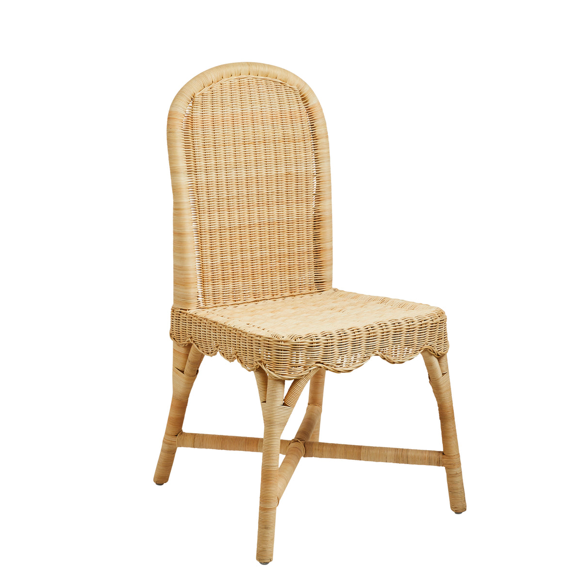 Linton Scalloped Side Chair, Set of 2