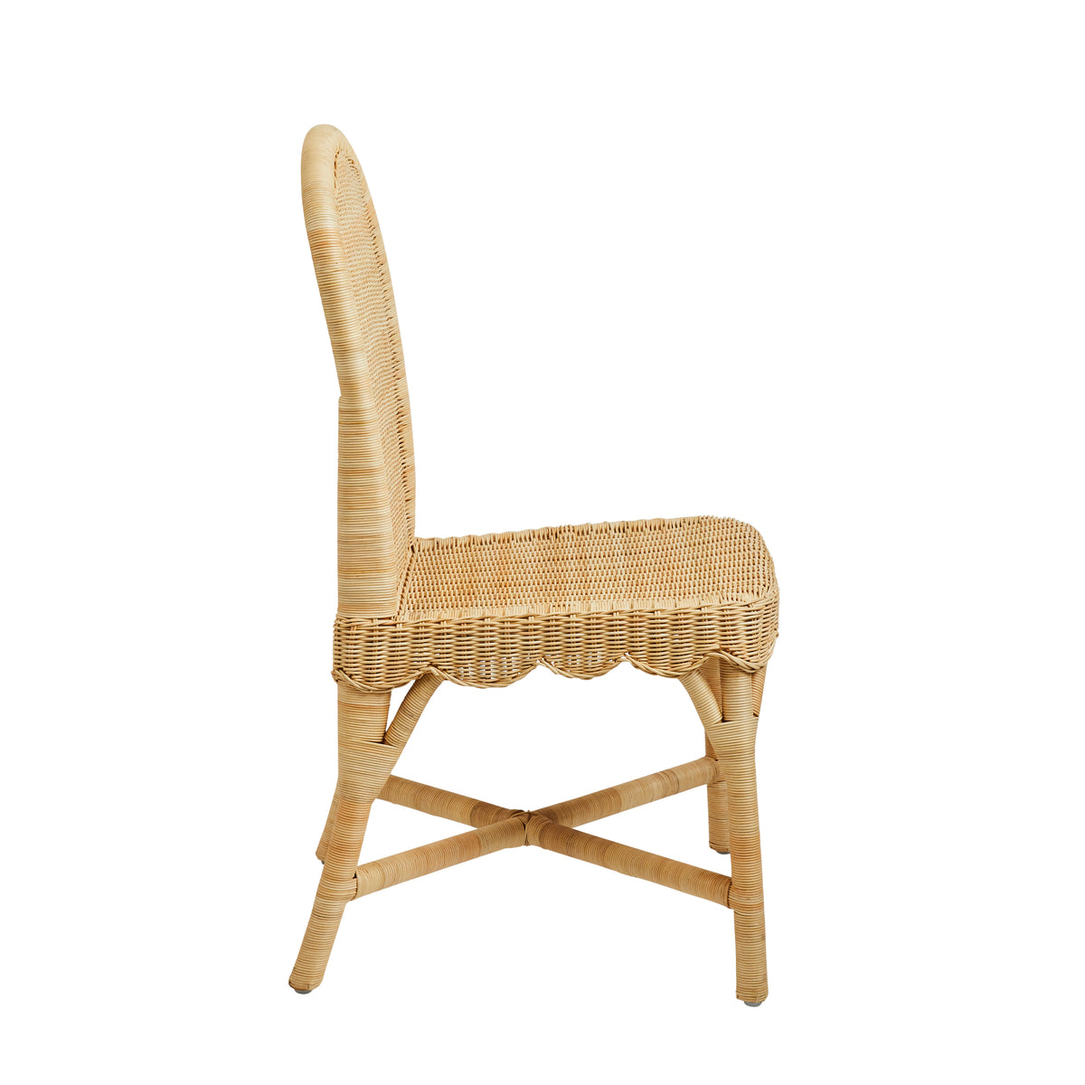 Linton Scalloped Side Chair, Set of 2