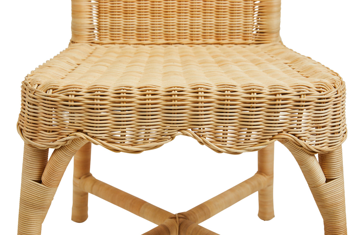 Linton Scalloped Side Chair, Set of 2
