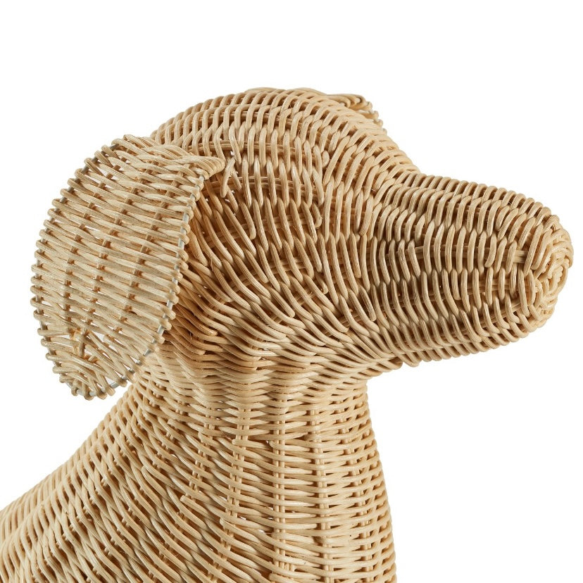 Potcake Wicker Dog