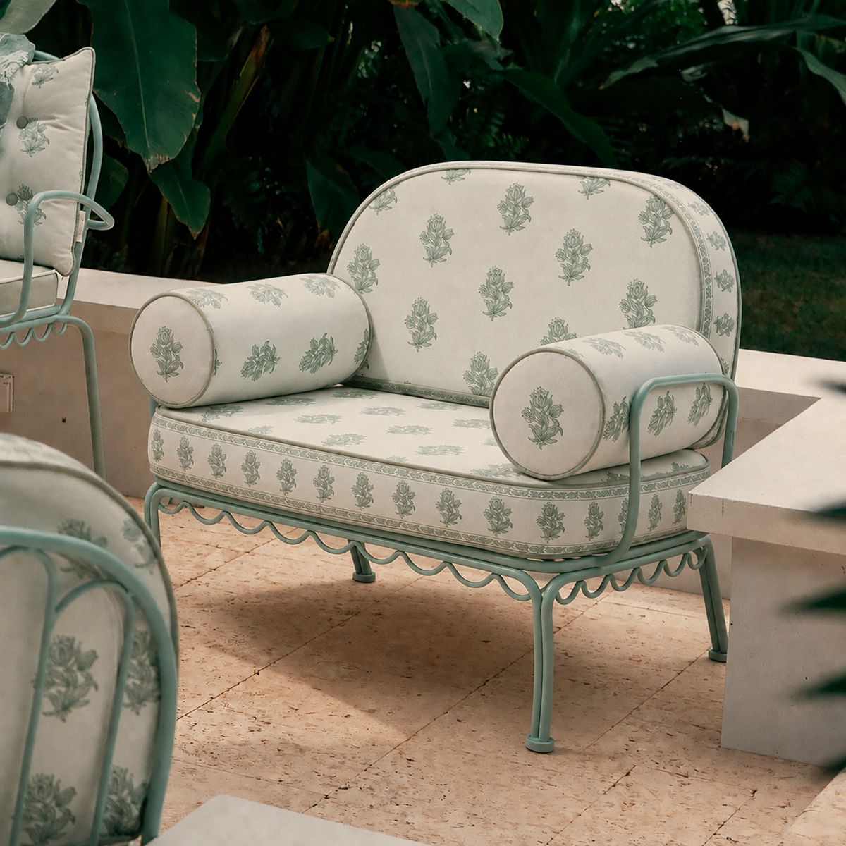 The Al Fresco Accent Chair by Amanda Lindroth