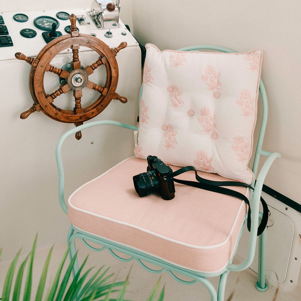 The Al Fresco Dining Chair & Cushion by Amanda Lindroth