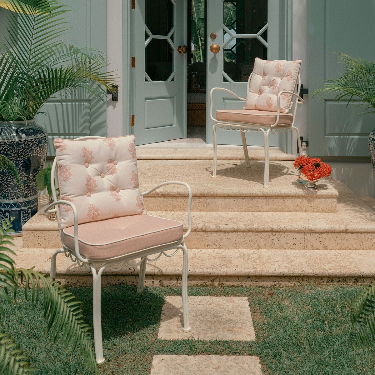 The Al Fresco Dining Chair & Cushion by Amanda Lindroth