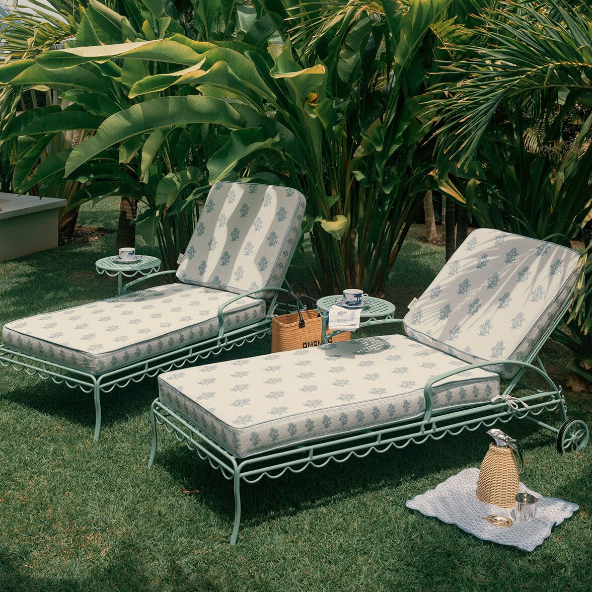 The Al Fresco Sun Lounger by Amanda Lindroth