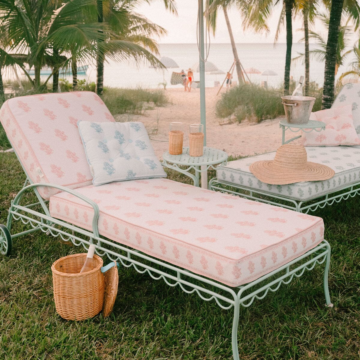The Al Fresco Sun Lounger by Amanda Lindroth