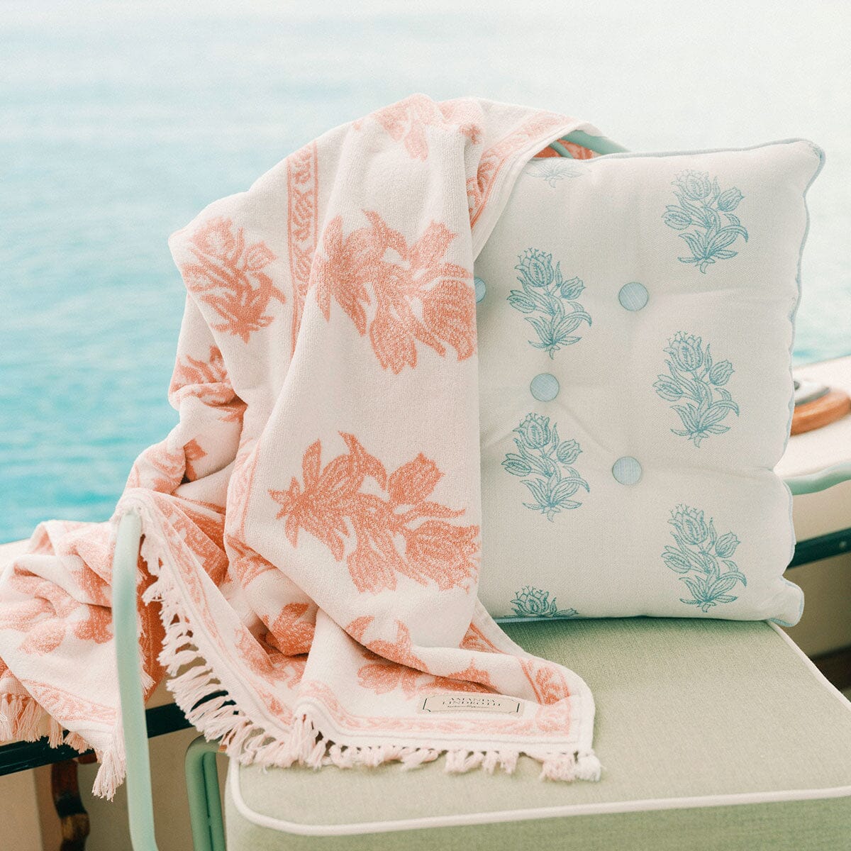 The Small Square Throw Pillow by Amanda Lindroth