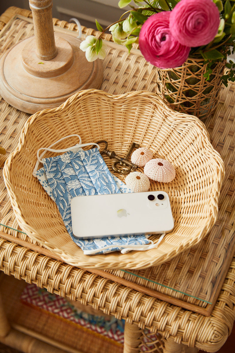 Wavy Wicker Tray